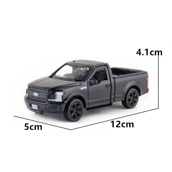 Машинка моделька Ford F150 (554045M), черная матовая 1000164 фото