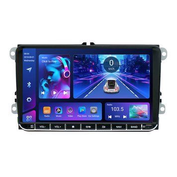 Автомагнитола штатная Android 2Din 9021А для Volkswagen, Skoda, Seat (9", 2/32GB, 4 ядра, CarPlay) 1000232 фото
