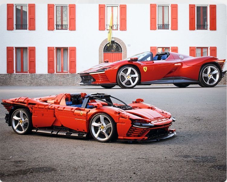 Конструктор машинка Аналог LEGO Technic 42143 Ferrari Daytona SP3 3778 деталей 1000186 фото