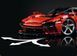 Конструктор машинка Аналог LEGO Technic 42143 Ferrari Daytona SP3 3778 деталей 1000186 фото 9