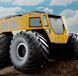 Машинка на пульте управления JJRC SHERP Q210 вездеход амфибия 4х4 желтый 1000237 фото 3