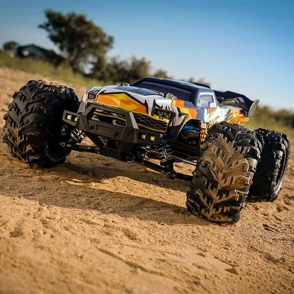 Машинка на радіоуправлінні Drive Pro Q117B, 70 км/г, монстр трак 4х4, Жовтий 1000233-1 фото