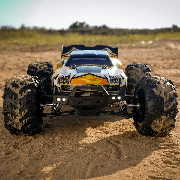 Машинка на радіоуправлінні Drive Pro Q117B, 70 км/г, монстр трак 4х4, Жовтий 1000233-1 фото