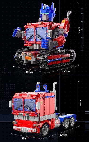 Конструктор трансформер на радиоуправлении OPTIMUS PRIME 975 деталей 1000198 фото