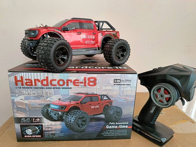 Машинка на пульті керування Ford Raptor 18102 40км/г, 4х4 1000241 фото