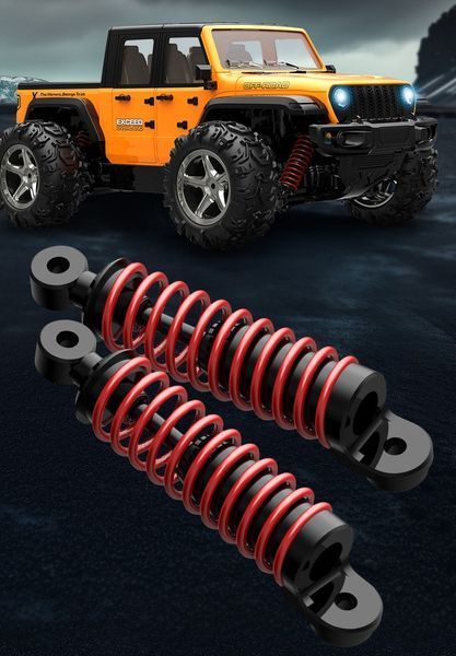 Машинка на пульті керування JEEP Wrangler 35км/год, JJRC C8819, 4х4, з LED-підсвічуванням Жовтий 1000242 фото