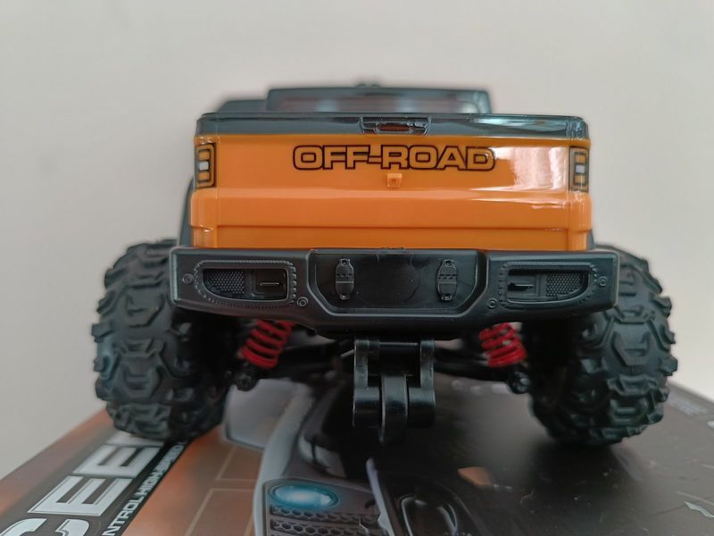 Машинка на пульті керування JEEP Wrangler 35км/год, JJRC C8819, 4х4, з LED-підсвічуванням Жовтий 1000242 фото