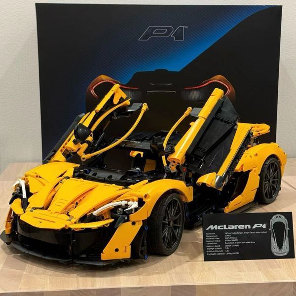 Конструктор машинка Technic McLaren P1 3893 деталей совместимый с LEGO лего 1000223 фото