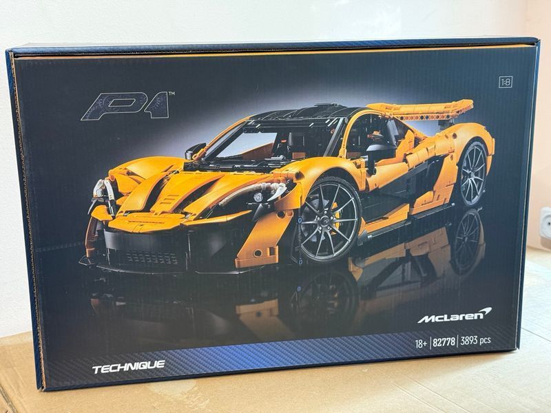 Конструктор машинка Technic McLaren P1 3893 деталей совместимый с LEGO лего 1000223 фото