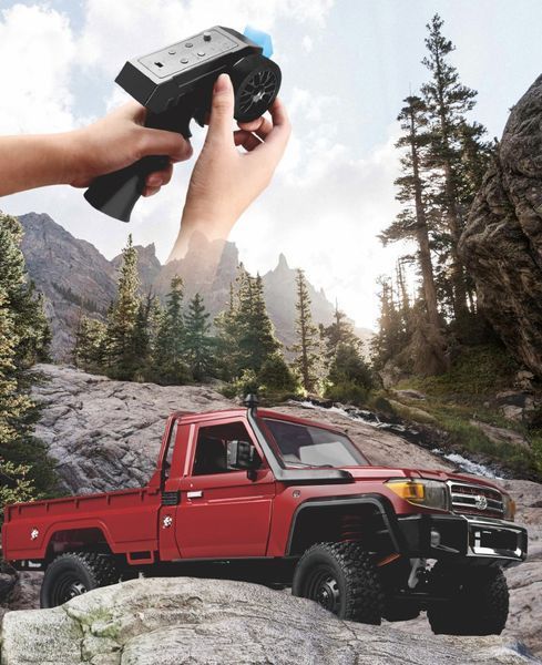 Машинка на радиоуправлении Toyota Land Cruiser 79, RC внедорожник 4x4, масштаб 1:12, модель MN82 1000236 фото