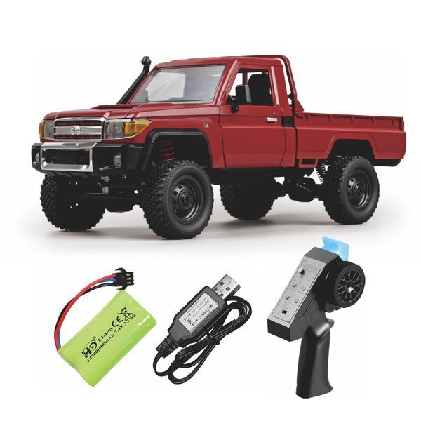 Машинка на радиоуправлении Toyota Land Cruiser 79, RC внедорожник 4x4, масштаб 1:12, модель MN82 1000236 фото