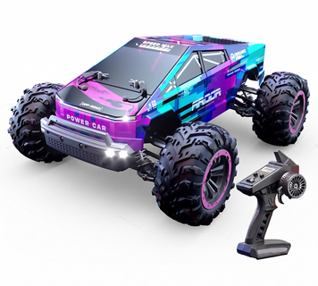Внедорожник на радиоуправлении JJRC Cybertruck 4WD Фиолетовый 1000250 фото