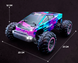 Внедорожник на радиоуправлении JJRC Cybertruck 4WD 40 км/ч Фиолетовый 1000250 фото 10