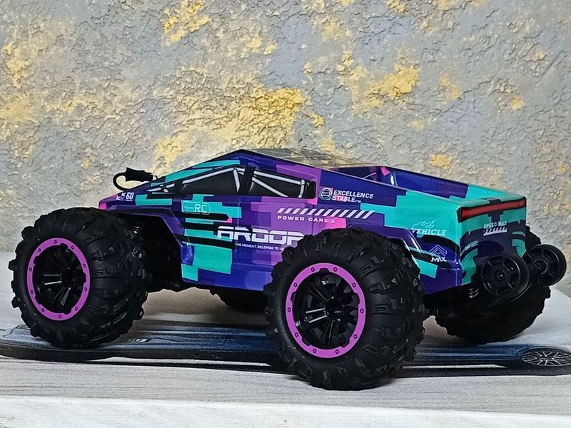 Внедорожник на радиоуправлении JJRC Cybertruck 4WD 40 км/ч Фиолетовый 1000250 фото