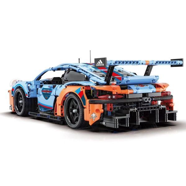 Конструктор машинка Porsche 911 Technic, 1680 деталей, совместим с LEGO 1000225 фото