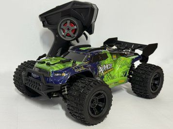 Високошвидкісна радіокерована машинка JJRC Cross-Border 1:18 4WD GB7010 40 км/г Тип A Зелений кузов 1000248-2 фото