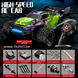 Високошвидкісна радіокерована машинка JJRC Cross-Border 1:18 4WD GB7010 40 км/г Тип A Зелений кузов 1000248-2 фото 10